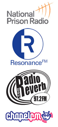 National Prison Radio, Resonance FM, Reverb FM and Chapel FM