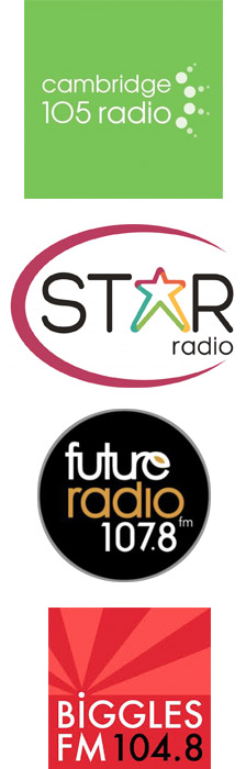 Cambridge 105, Star Radio, Future Radio, Soundart Radio